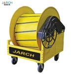 Auto Retractable Hose Reel Hand Wheel Crank Pre Conditioned Air PCA With Cart hose reel machine for sale