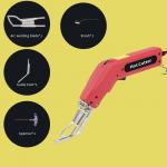 CE 110-240V Hot Knife Fabric Cutter With Guide Foot