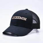 Black 6 Panel Mesh Trucker Hat Glitter Trucker Cap High Quality Fashion Sequins Embroidery Trucker Hats for sale