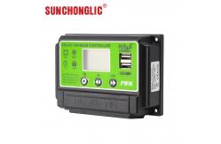 China 12v / 24v  pwm solar charger controllers 20a home use supplier