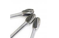 China OVAL SHAPE CUTTING TOOLS TUNGSTEN CARBIDE BURRS 6MM SHANK DIAMETER SE-5 supplier