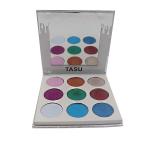 Silver Cardboard Shell Makeup Eyeshadow Palette 9C Color  ODM Private Label for sale