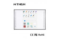 China 86 Inch Intelligent Infrared Touch Technology Interactive Whiteboard 3840X2160 Resolution supplier