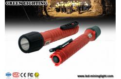 China 3.7V 6400mah 18650 explosion proof flashlight 20000lux high beam 1300lum supplier