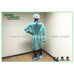Green/Yellow Disposable Use Isolation Gowns/Disposable Lab Gowns With elastic wrist for sale