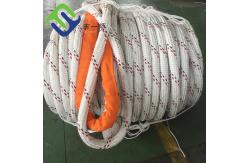 China Polyester Cover Double Braided UHMWPE Mooring Rope Tug Towing Rope supplier