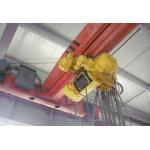 QB Double Girder Overhead Cranes Explosion Proof With Heavy Hook for sale