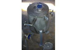 China Spiral Heat Exchanger 40 Square Meter Strong Oil Water Spiral Plate Heat Exchanger supplier