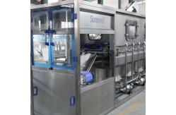 China 5 Gallon Bottled Water Filling Machine 20L Washing Capping Equipment supplier