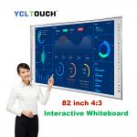82 Inch IR Interactive Whiteboard Finger Touch For Smart Classroom for sale