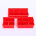 OEM Food Grade Silicone Ice Cube Trays With Removable Lid for sale