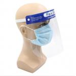 White Blue Protective Face Shield Dust Proof UV Protective Face Shield for sale
