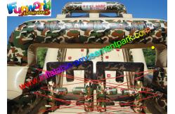 China PVC Tarpaulin Inflatables Obstacle Course Military Boot Camp Challenge supplier