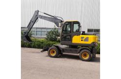 China Road Crushing Wheeled Digger Drive Multifunctional Wheel Bucket Engineering Excavator supplier