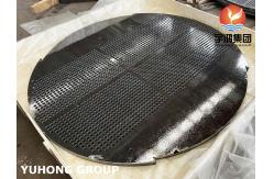 China ASME SA516 GR.70 BAFFLE PLATE FOR HEAT EXCHANGER CONDENSER TUBESHEET supplier