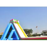 Funny And Exciting Jungle Inflatable Rampage Water Slide For Amusement Games