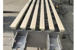 China Pulp Dewatering Paper Machine Parts Hydrofoils With T Bar Hydrofoil Suction Box supplier