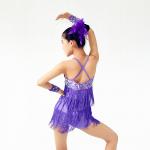 Stage Performance Dance Wear Accessories Lovely Purple Feather Headpiece for sale