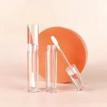 Empty Big Brush Lip Tint Bottle Customized Logo Free Samples Lip Gloss Containers