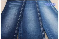 China Indigo Blue Cotton Stretch Elastic Denim Fabric 130cm For Garment supplier