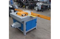 China 15KW Single Stringer Wood Pallet Machine Wood Notching Machine supplier