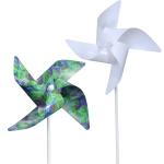 Four Corner Paper And PET Film Sublimation Pinwheel Children'S Pinwheel Toy for sale