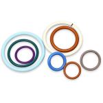 Excellent Chemical Resistance PTFESurface Coated O Ring Seal With Black Rubber for sale
