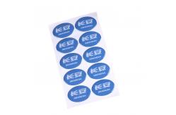 China Waterproof Self Adhesive Removable Labels Die Cut Reflective Car Body Support supplier