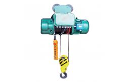 China 3M Electric Wire Rope Crane Hoist With Remote Control supplier