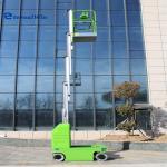High Safety System Aerial Work Platform Vertical Lift With Emergency Stop Button for sale