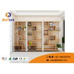 Powder Coated Wood Display Rack Height Adjustable Metal Steel For Furniture Parts for sale