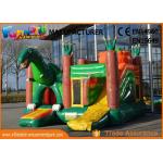 Dinosaur Commercial Inflatable Bounce House / Inflatable Jumpers for sale