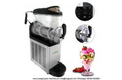 China SS304 Single Tank Frozen DrinksIce Slush Machine With LCD Switch supplier
