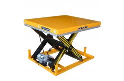 China 1m Load 1000kg Small Lift Table Hydraulic Fixed Scissor Lift Tables supplier
