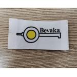 Customized T Shirt Garment Woven Label Cotton Washable For Clothes for sale