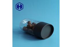 China Empty Almond Nuts Biscuits Oval Plastic PET Jar Stackable 716ml supplier