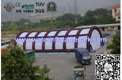 China Longer Inflatable Tunnel Tent  20m x 10m For Rental Business supplier