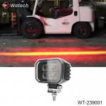 10V - 80V Forklift Red Zone Light 30W LED Forklift Safety Lights With Bracket Stainless Steel for sale