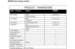China 30mm AAA1.5V AC Current Mini Digital Clamp Meter supplier