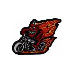 Environmental Polyester Embroidered Biker Patches For T-Shirt Decoration for sale