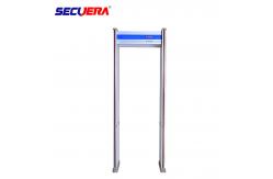 China Adjustable Sensitivity Walk Through Metal Detector With PVC Synthetic Material supplier