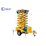 IP65 Diesel Generator Mobile Light Tower Auto Lifting Portable LED Light Tower for sale