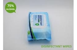 China Effective Virus Elimination Alcohol Disinfectant Wipes Size 14*20cm supplier