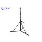 Mobile Telescopic Mast Pole Average Lift Speed 4m / Min 3° Torsion Accuracy for sale