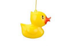China Cartoon Cute Yellow Duck Lemon Smell Hanging Car Perfume supplier