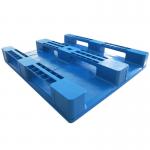 Blue LLDPE HDPE Material Nesting Flat Plastic Pallets Customized