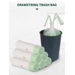 Eco Friendly Thick 0.05mm Recyclable Garbage Bags With Drawstring for sale