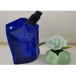 Customized Translucent Drink Juice Smoothie Stand Up Pouches Matte With Hang Hole