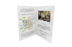 China 7 inch display video brochure A5 presentation folder video business card digital supplier