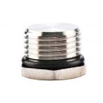 ISO49 C40 Grade Hex Cap Square Plug Steel Pipe Coupling Recyclable for sale